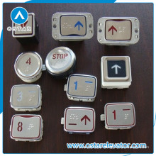 Botões redondos, quadrados, ovais da forma, peças do elevador (OS43)